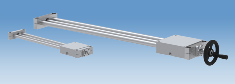 CAD 螺桿工作滑台 QME