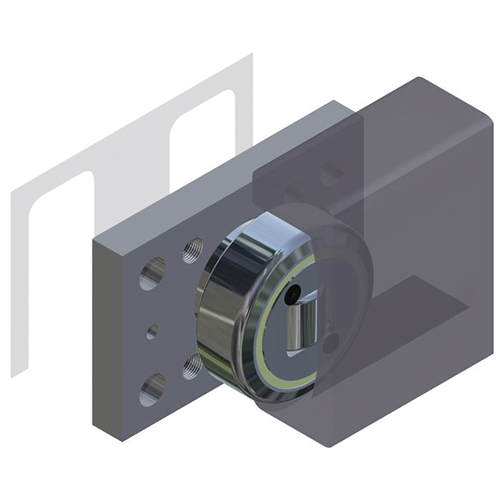 Fixing Element Rectangular BR---.1100
