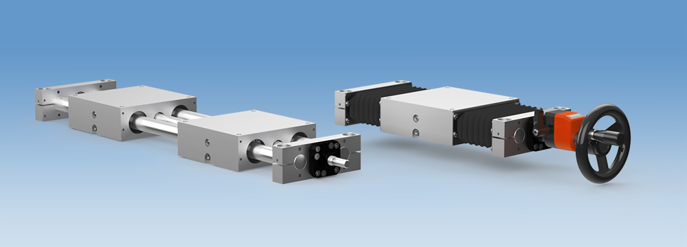 CAD 螺桿工作滑台 QME