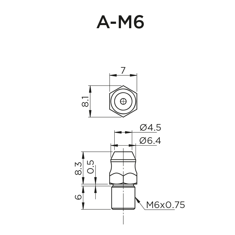 Standard Grease Nipple HRC ARC ERC Rollco standard-grease-nipple-hrc-arc-erc-rollco